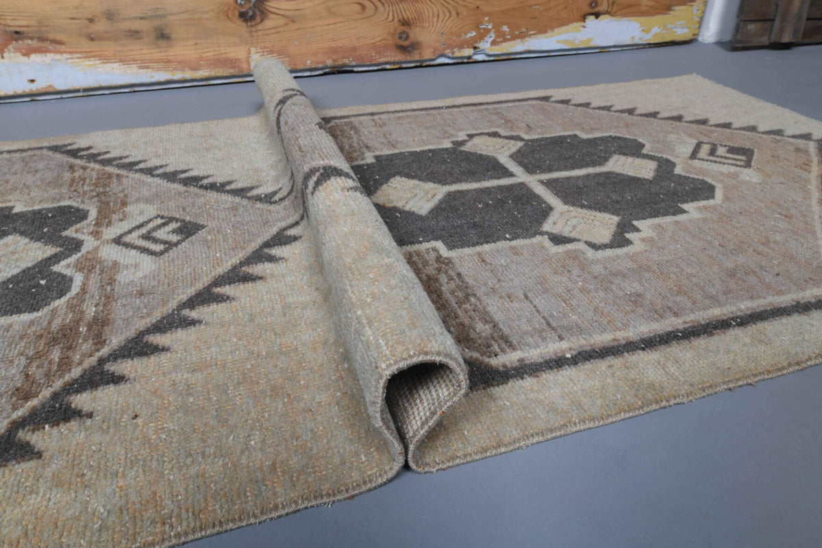 Vintage Handmade Runner Rug