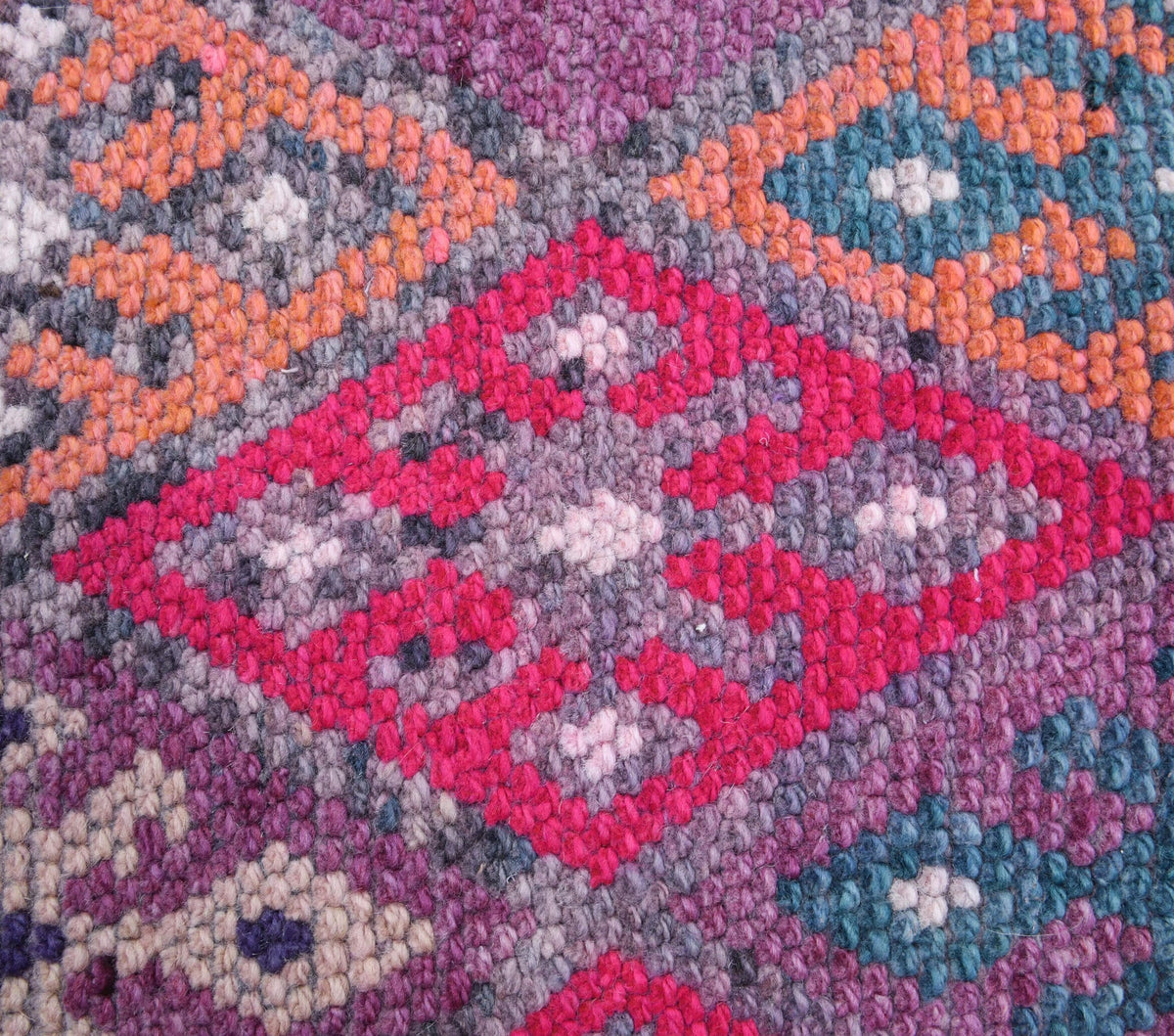 Vintage Hand-Knotted Anatolian Runner Rug