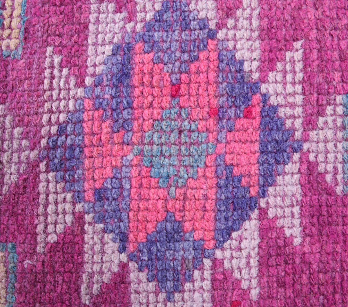 Vintage Hand-Knotted Anatolian Runner Rug