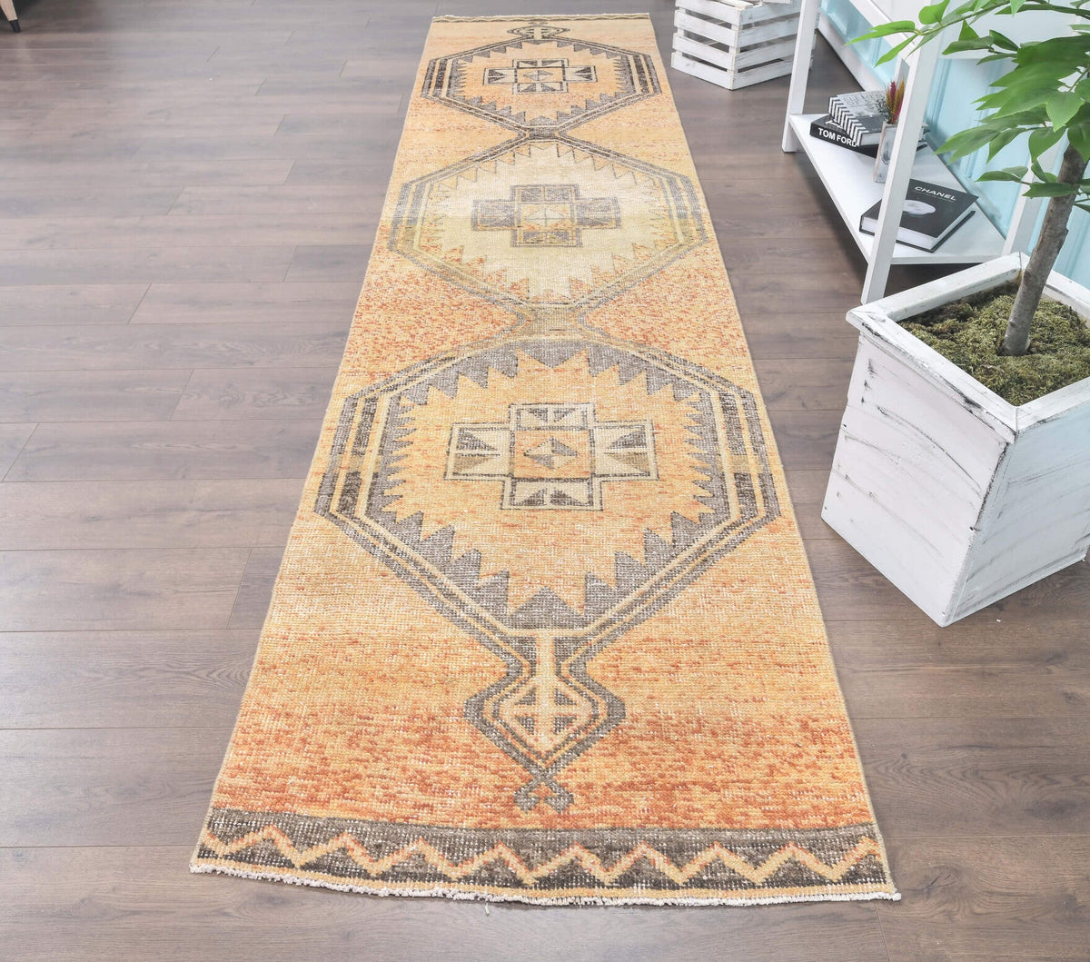 Vintage Faded Runner Rug