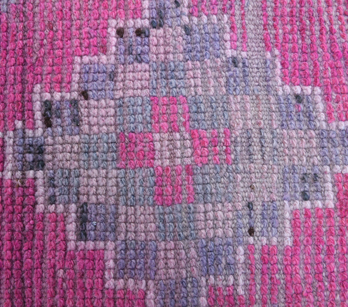 Vintage Hand-Knotted Runner Rug