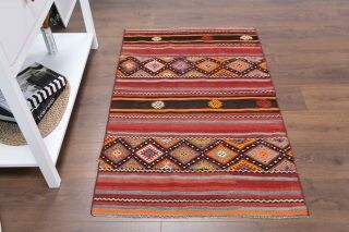 Vintage Small Kilim Rug