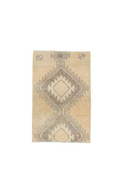 Vintage Small Oushak Rug
