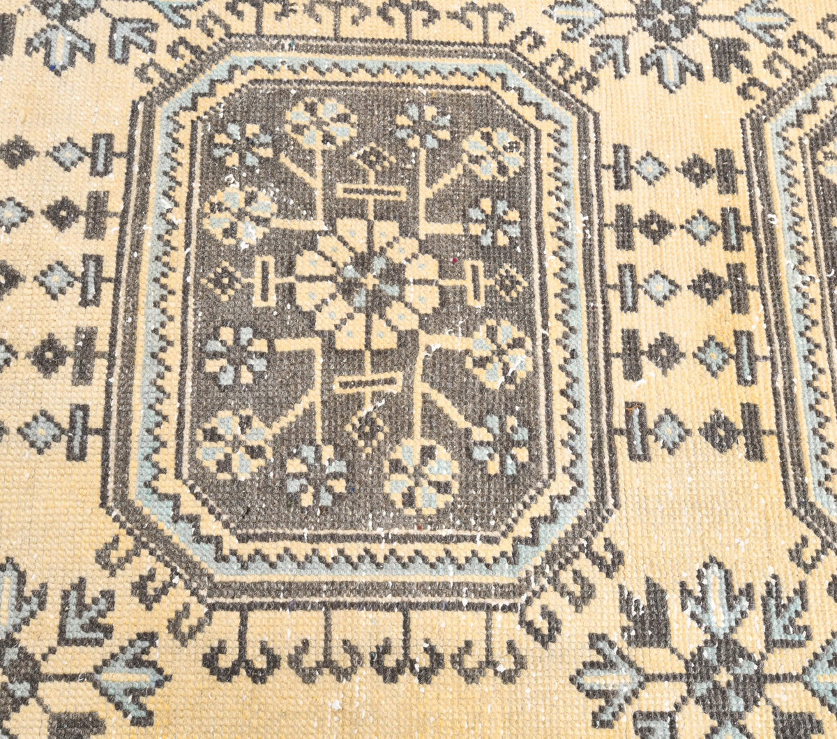 Vintage Orange Small Oushak Rug