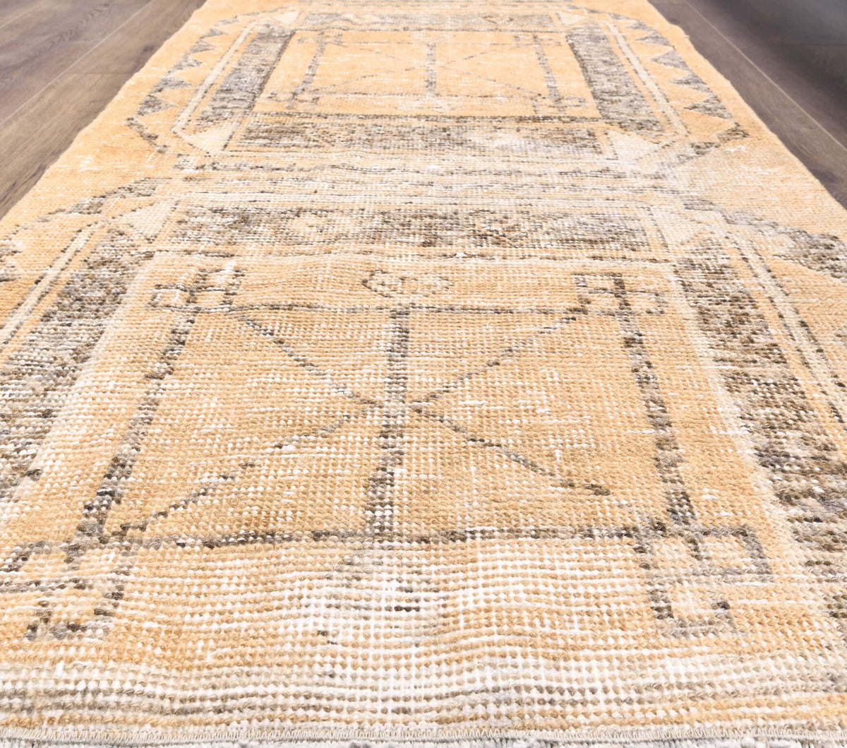 Vintage Small Oushak Rug
