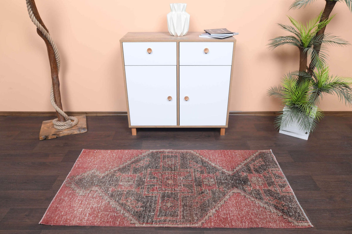 Vintage Oushak Runner Rug