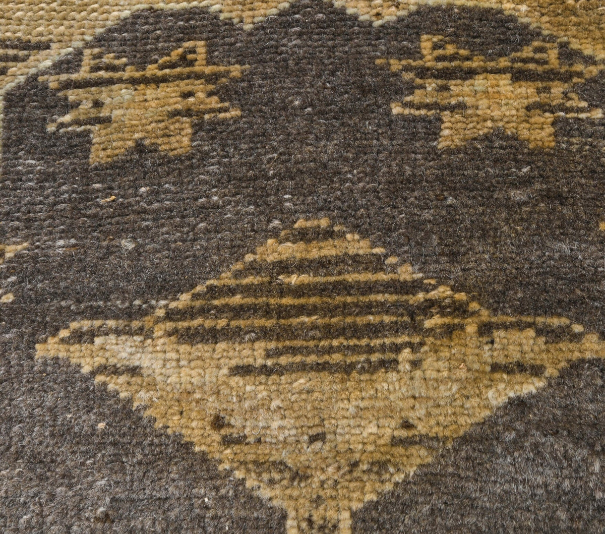 El yapımı vintage yolluk 79x196 cm tribal desenli yün - mekan görünümü