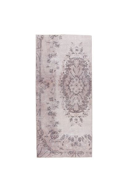 Vintage Purple Small Oushak Rug