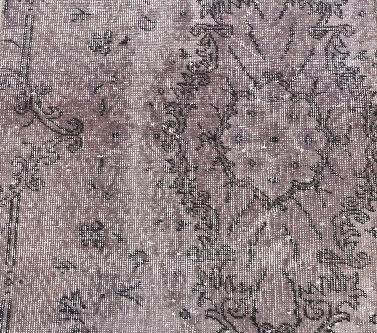 Vintage Purple Small Oushak Rug