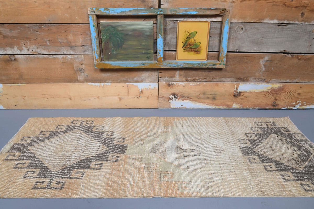 Vintage Oushak Runner Rug