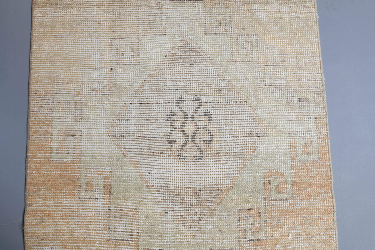 Vintage Oushak Runner Rug