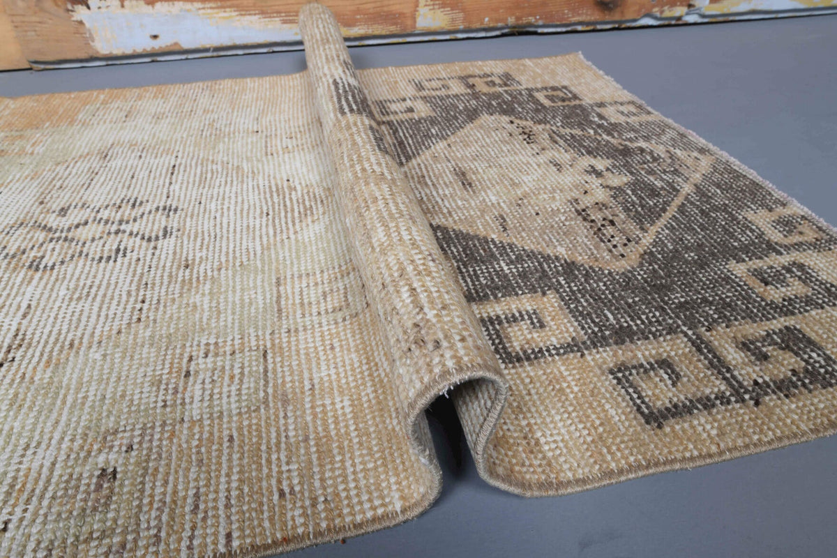 Vintage Oushak Runner Rug