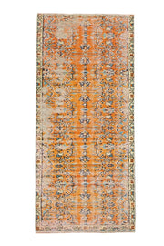 Vintage Hereke Runner Rug - 29413