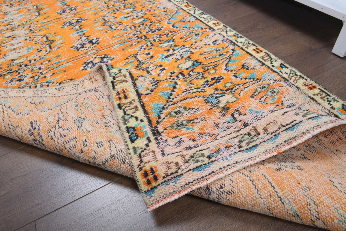 Vintage Hereke Runner Rug - 29413
