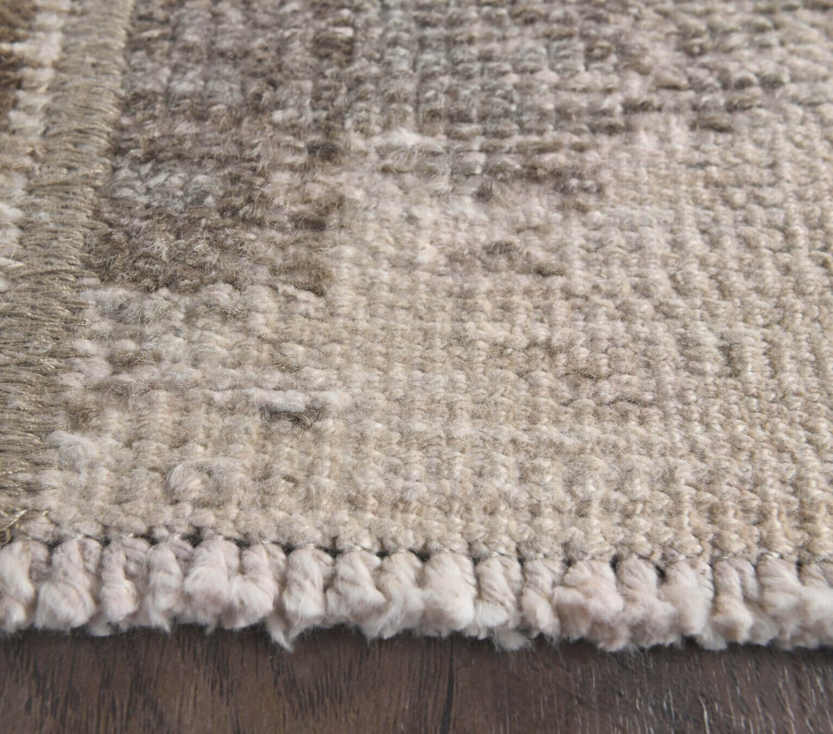 3x8 Vintage Handmade Patchwork Runner Rug