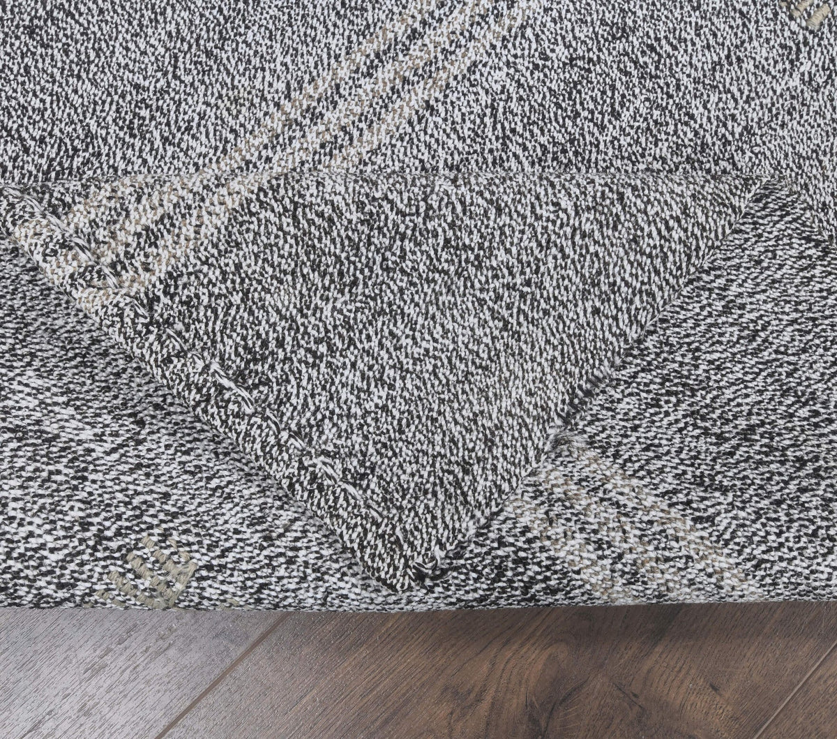 El yapımı vintage yolluk 91x249 cm düz desenli yün - desen detayı