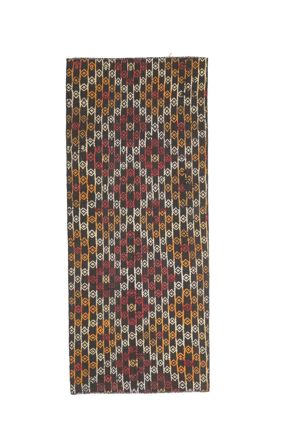 3x8 Wool Vintage Runner Rug