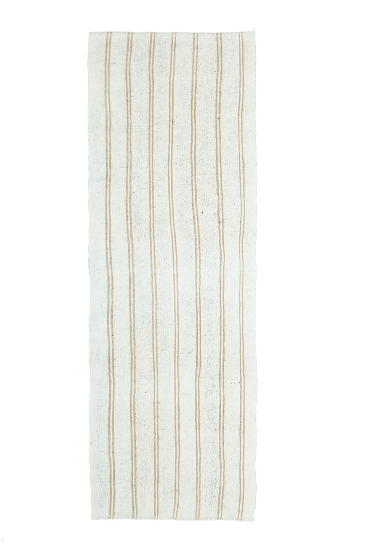 3x8 Wool Vintage Flatweave Runner Rug