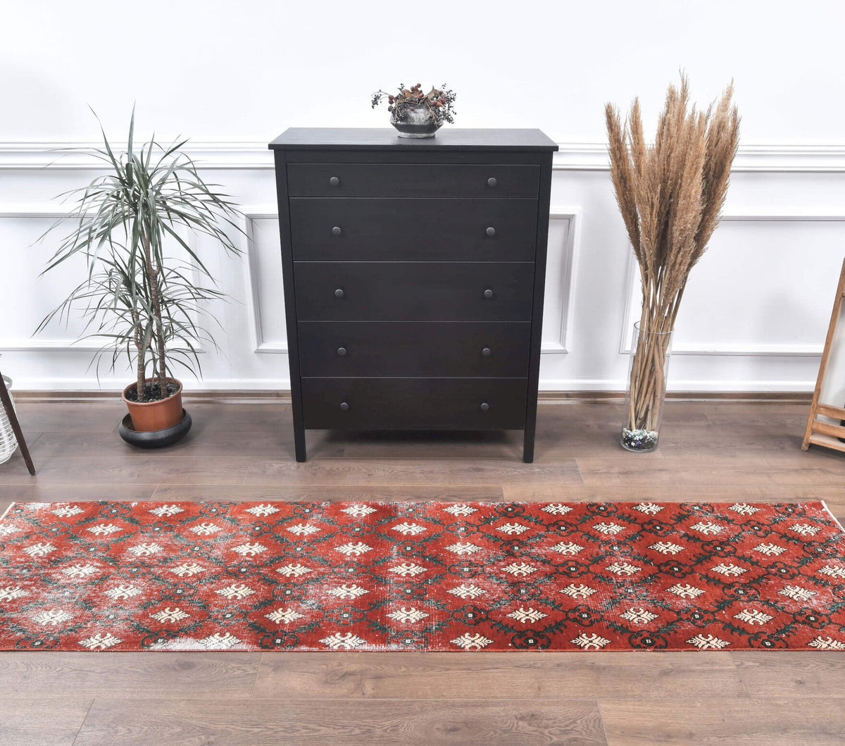 Vintage Anatolian Runner Rug - 24892