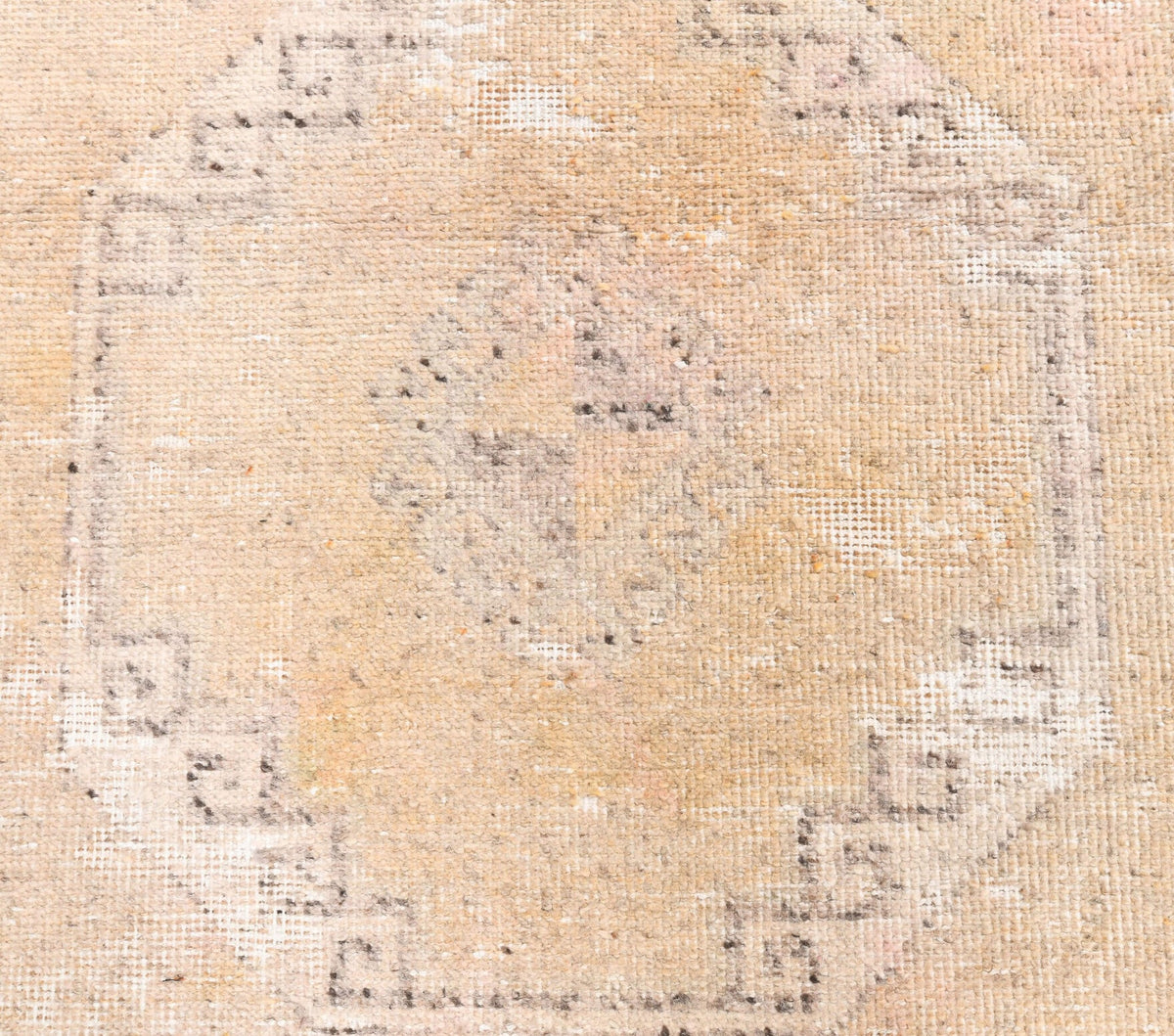 El yapımı vintage yolluk 86x284 cm geometrik desenli yün - mekan görünümü