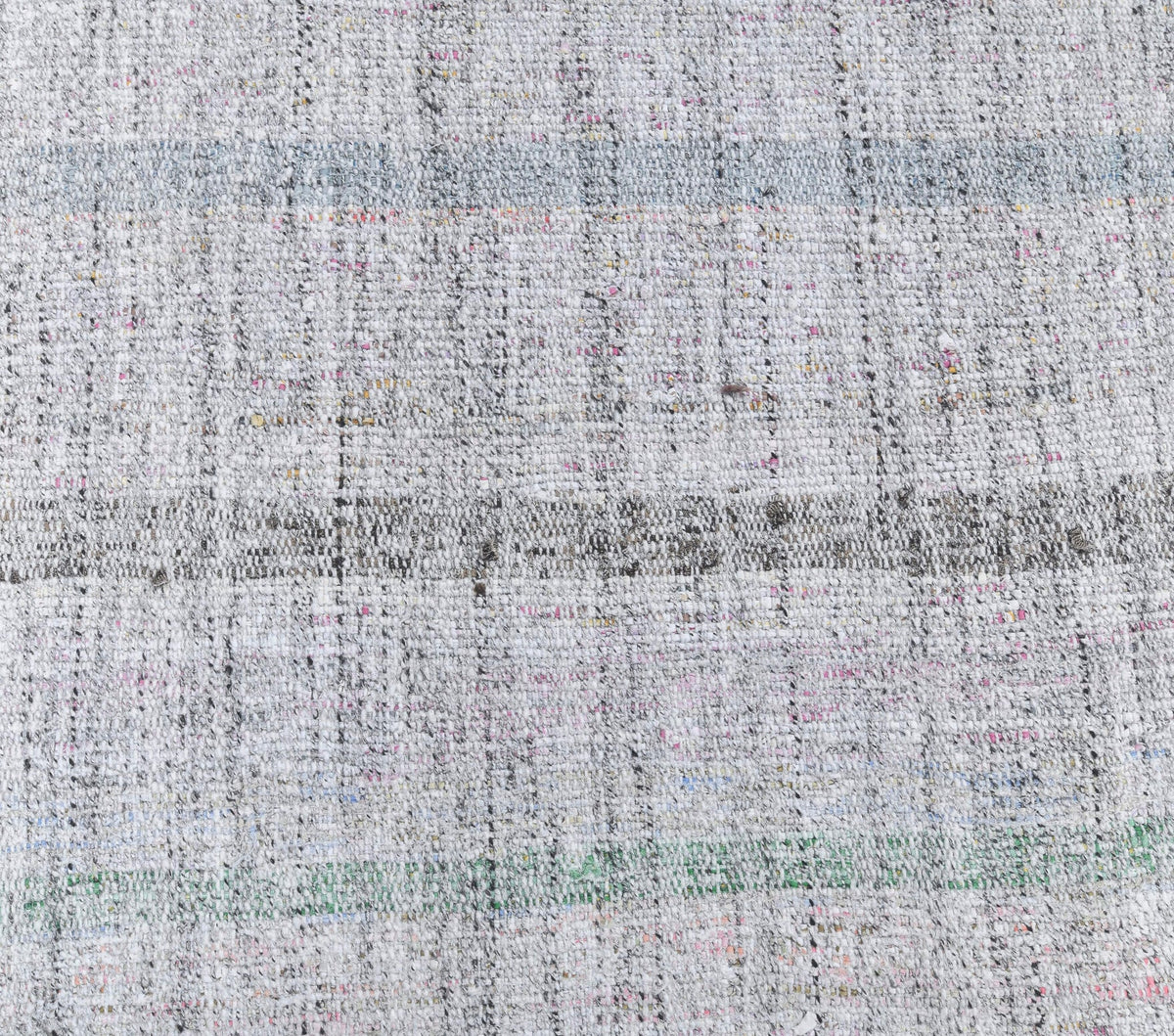 El yapımı vintage yolluk 81x272 cm düz desenli yün - mekan görünümü