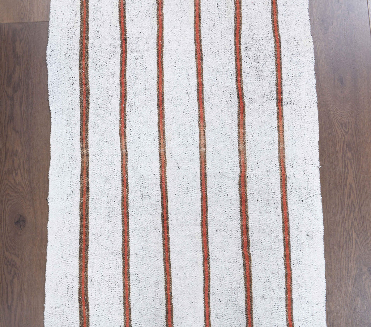 3x9 Wool Vintage Kilim Runner Rug