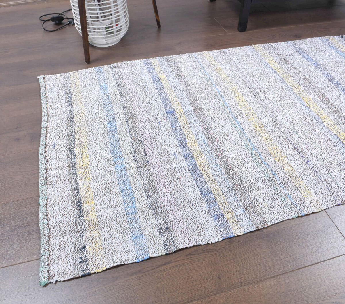 3x9 Handmade Vintage Kilim Runner