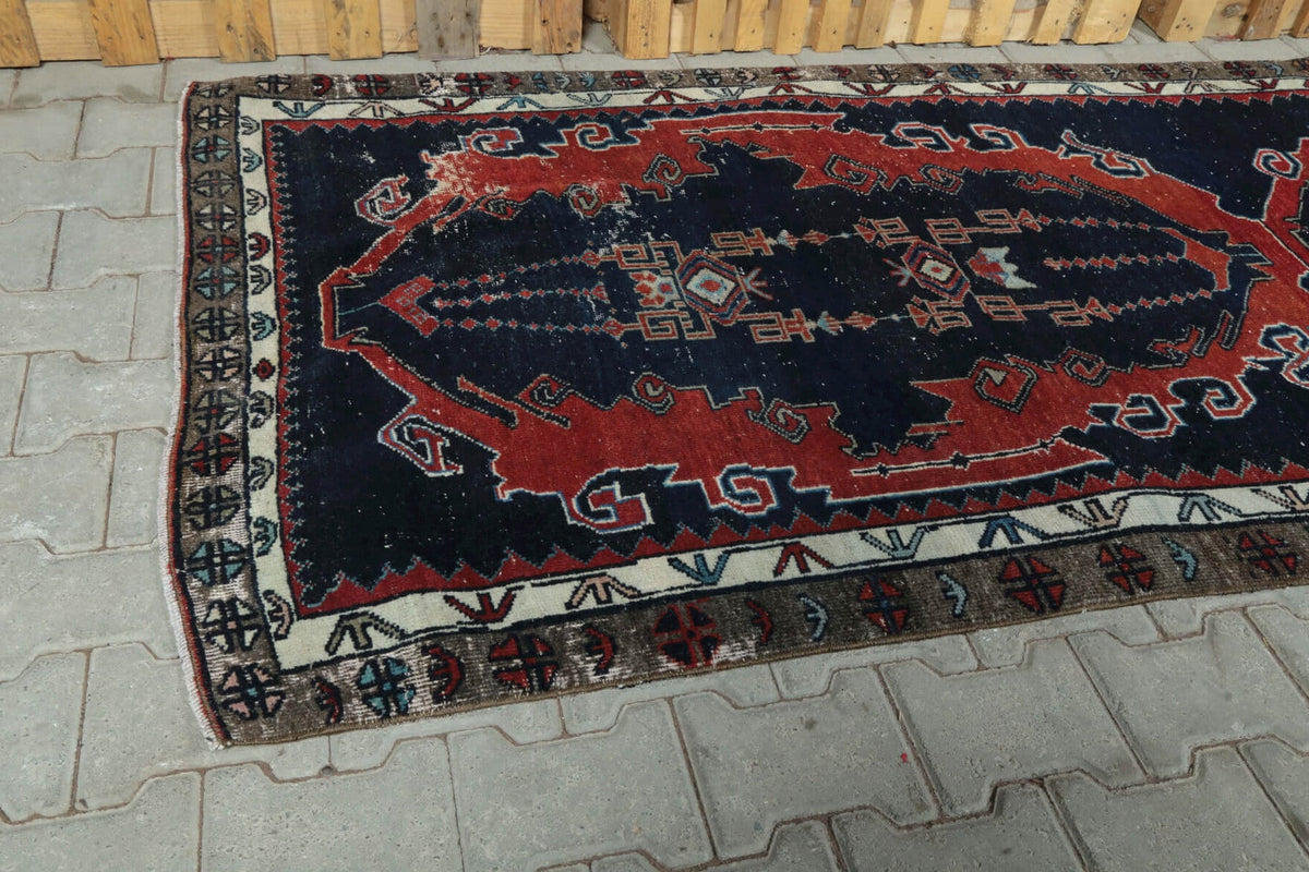 Vintage Red Runner Rug