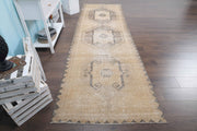 Oushak Vintage Runner Rug