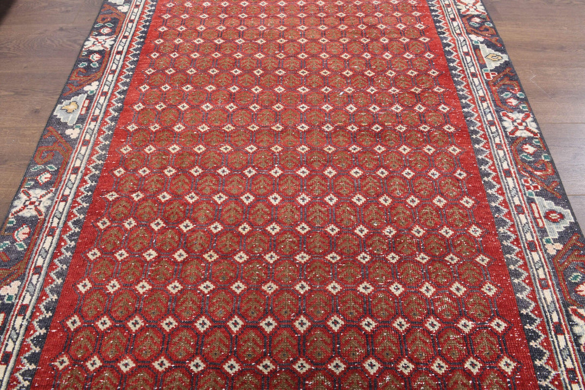 Tek parça el dokuma vintage yolluk 110x358 cm (3,94 m²) – Pera Halı