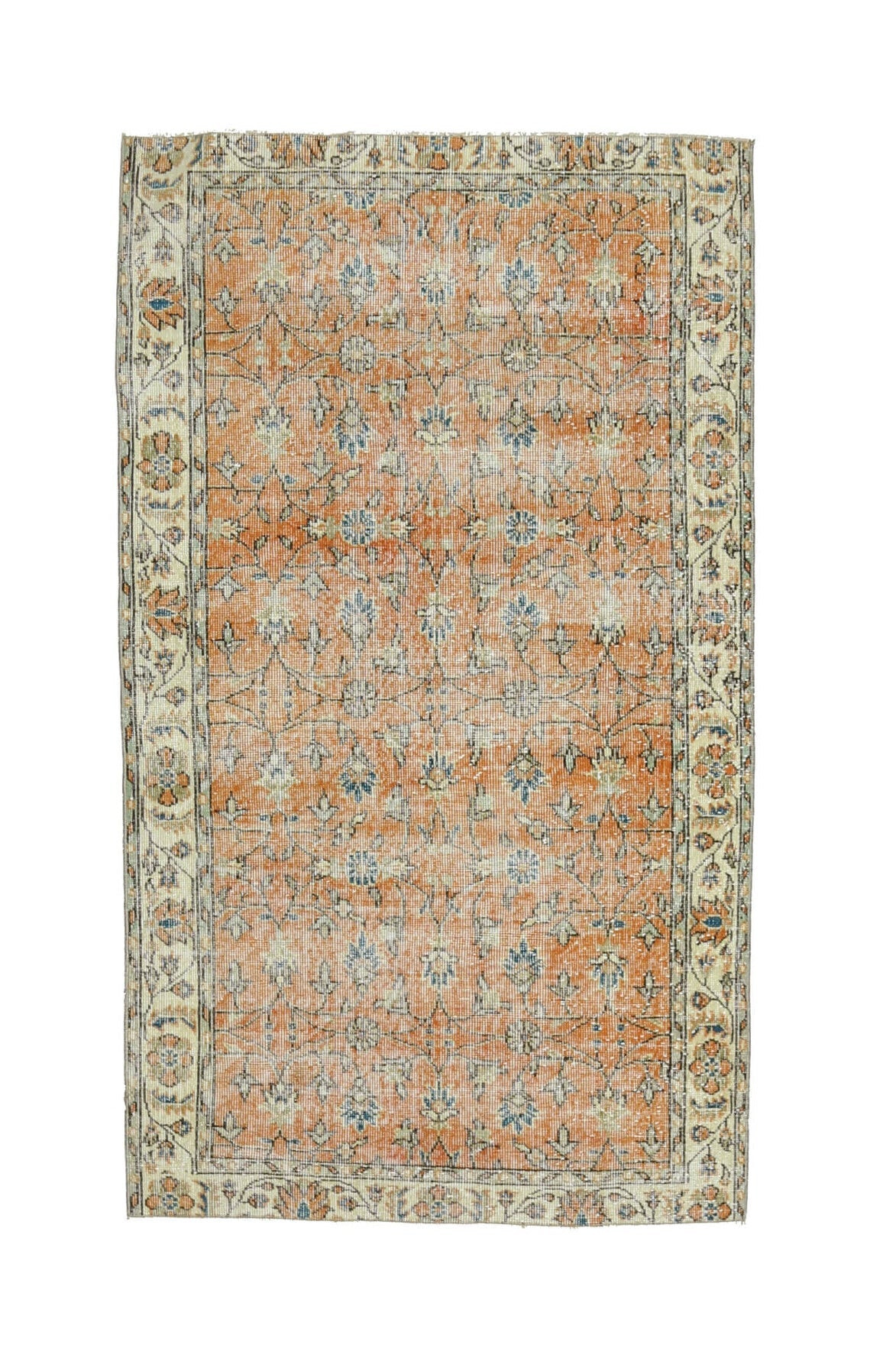 Vintage Hereke Accent Rug