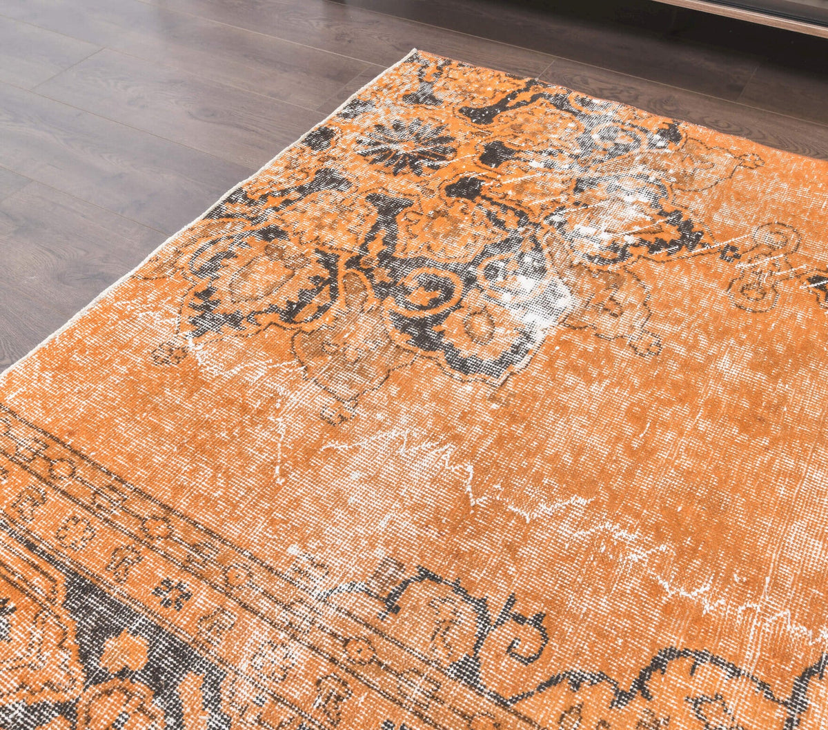 4x6 Vintage Handmade Anatolian Area Rug