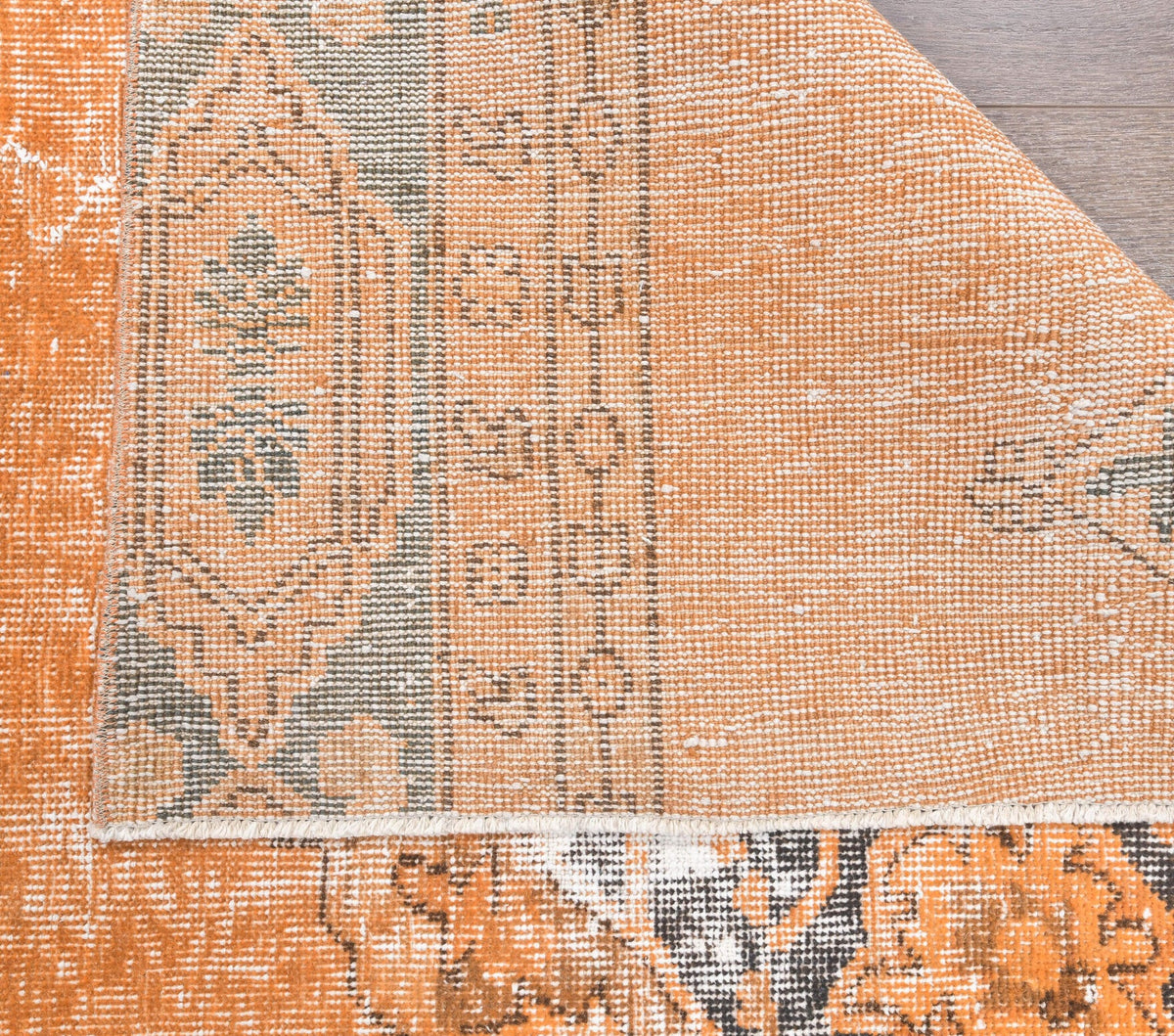4x6 Vintage Handmade Anatolian Area Rug