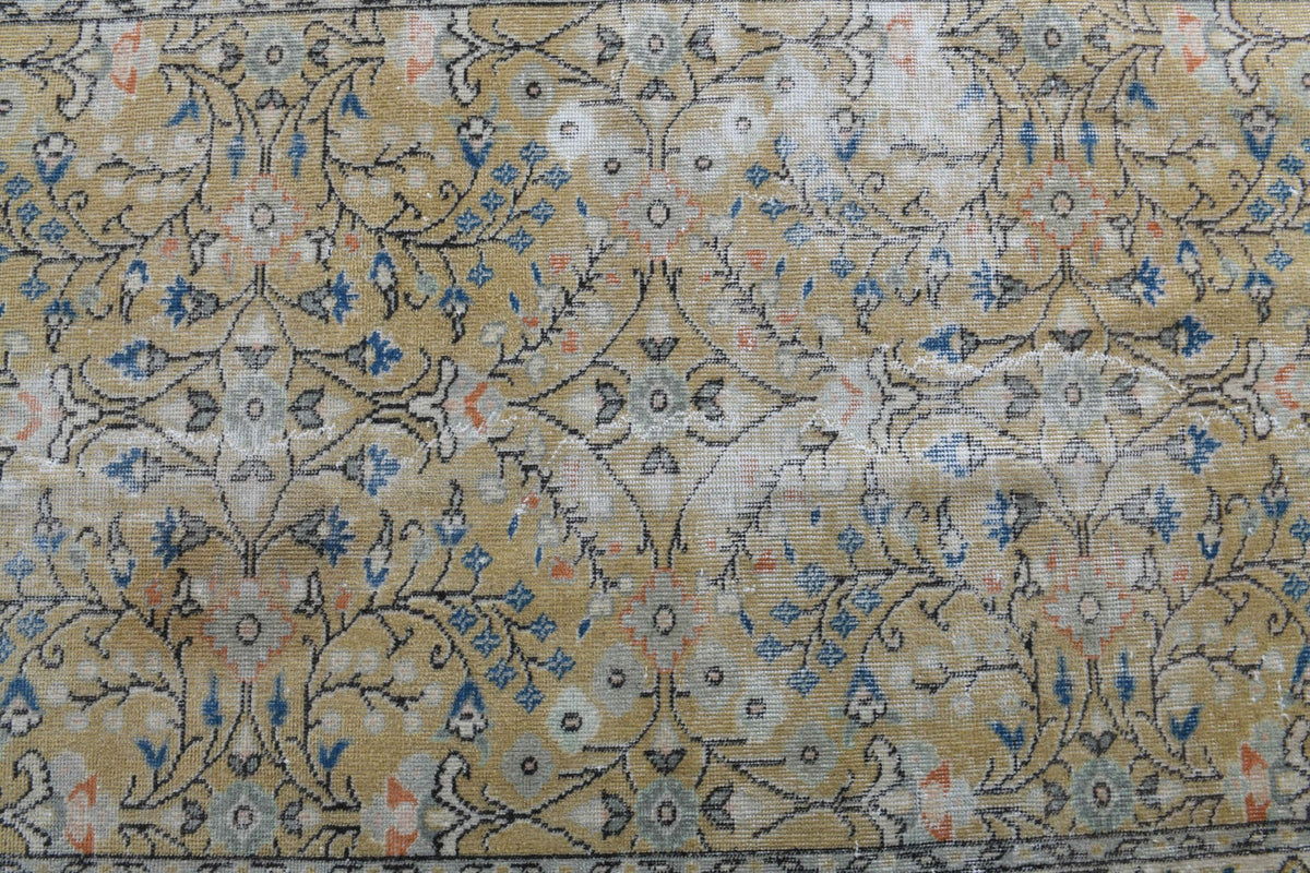 4x7 Handmade Antique Area Rug