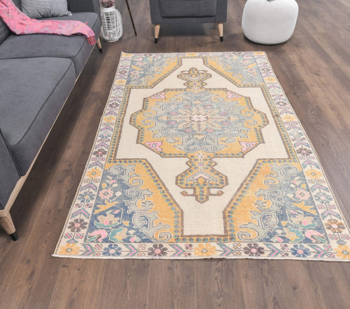 Vintage Anatolian Area Rug