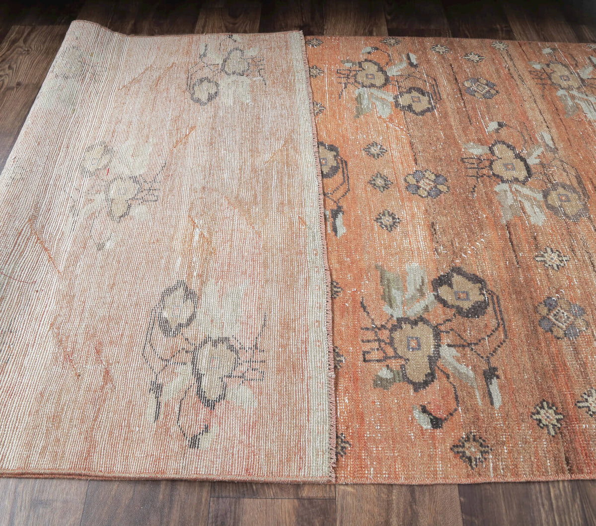 4x7 Vintage Handmade Area Rug, Teppich | Rugser �� Turkish Rug