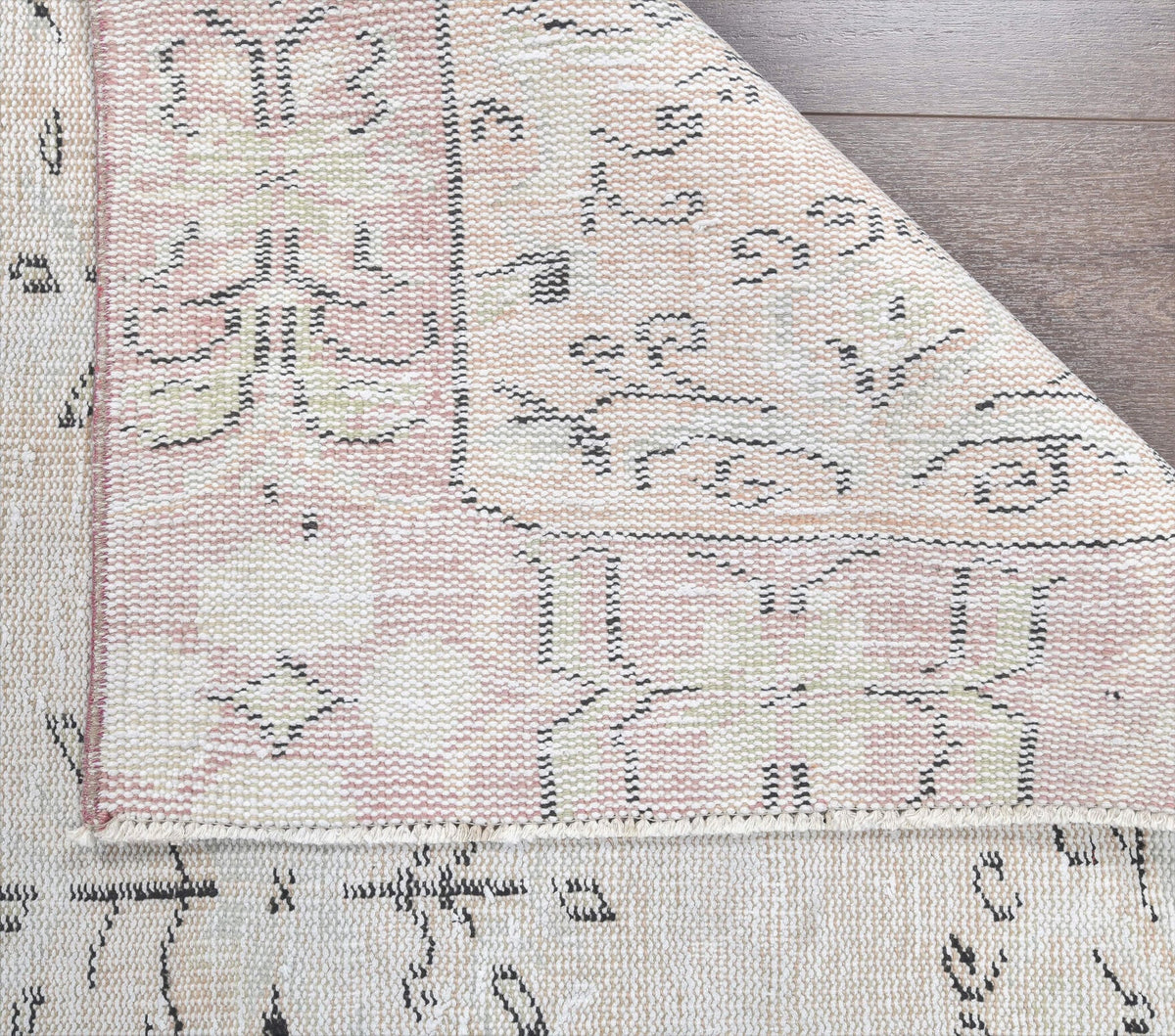 4x7 Vintage Handmade Anatolian Area Rug