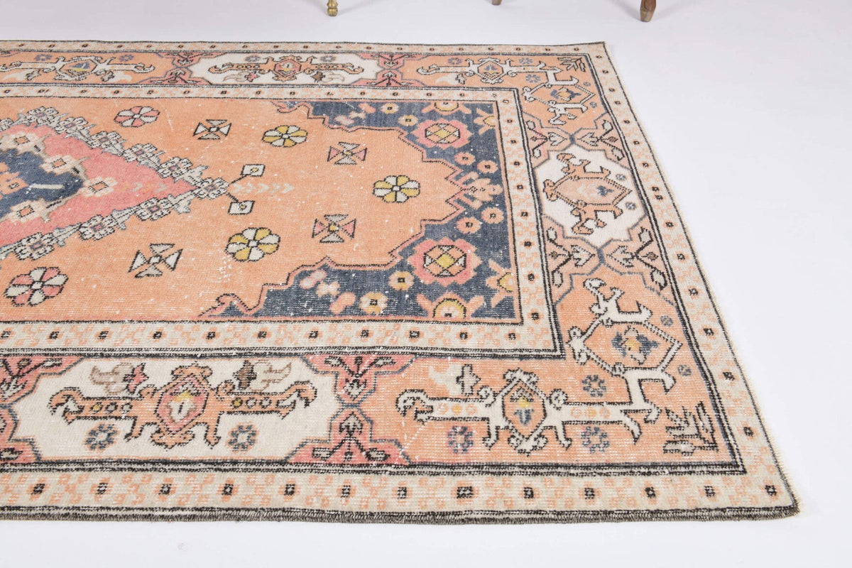 Oushak Vintage Area Rug