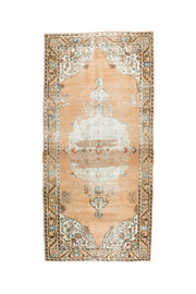 Vintage Orange Runner Rug