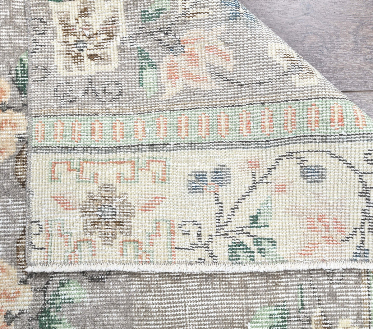 Vintage Oushak Runner Rug