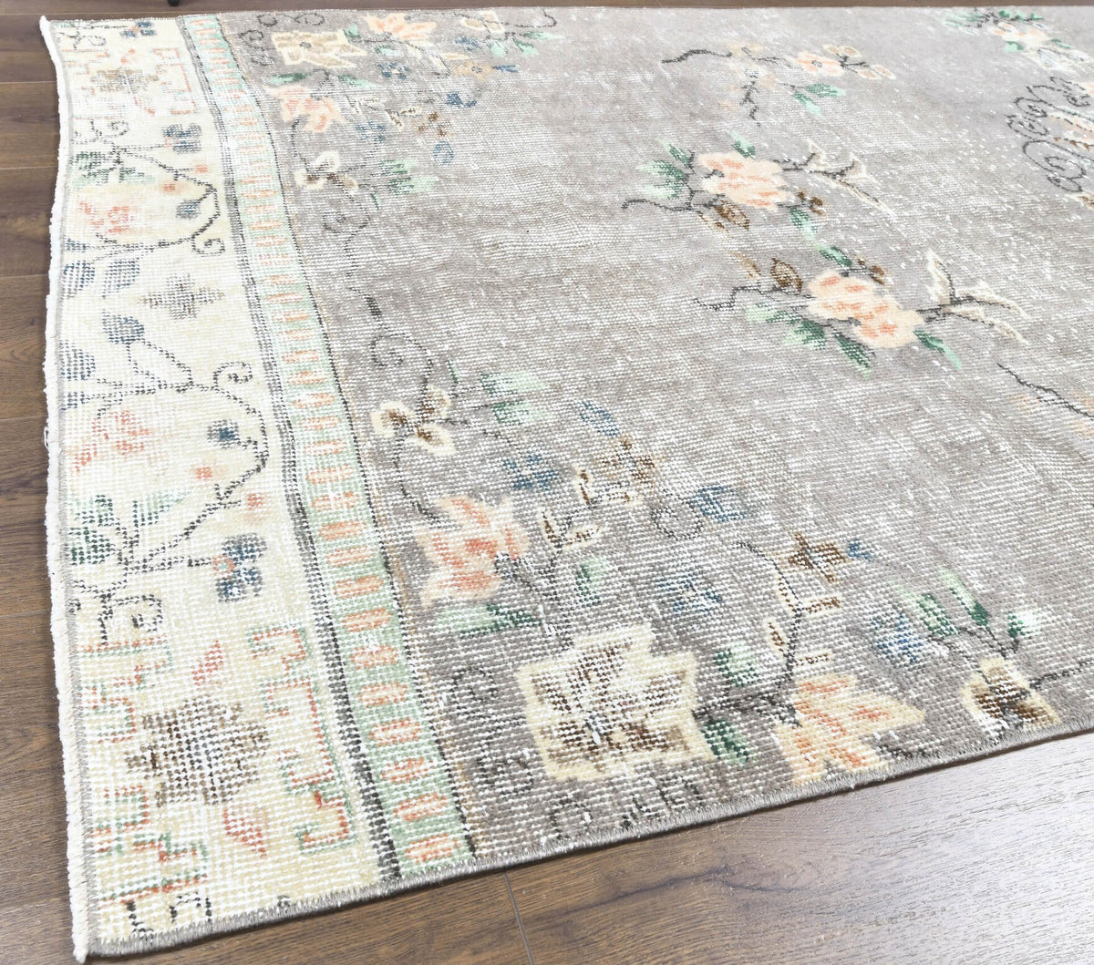 Vintage Oushak Runner Rug