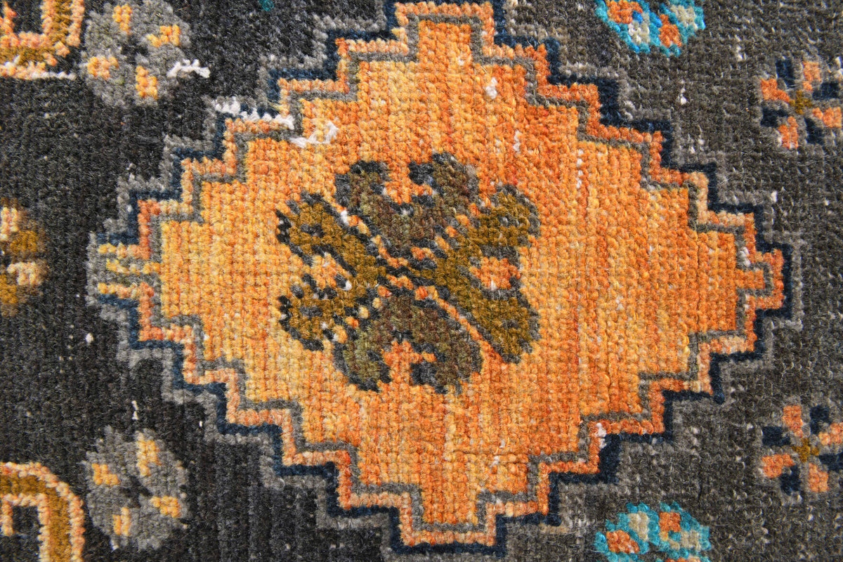 5x10 Handmade Vintage Wide Runner Rug