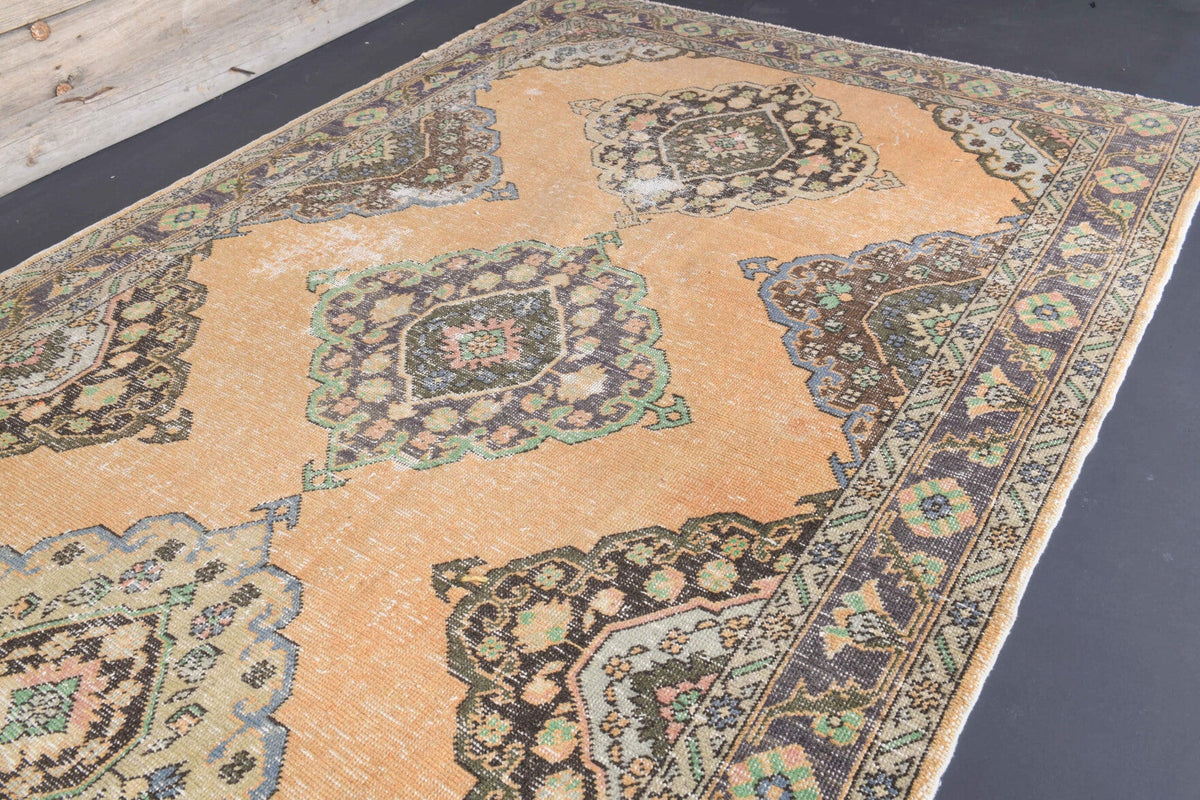 5x13 Handmade Vintage Wide Anatolian Runner Rug