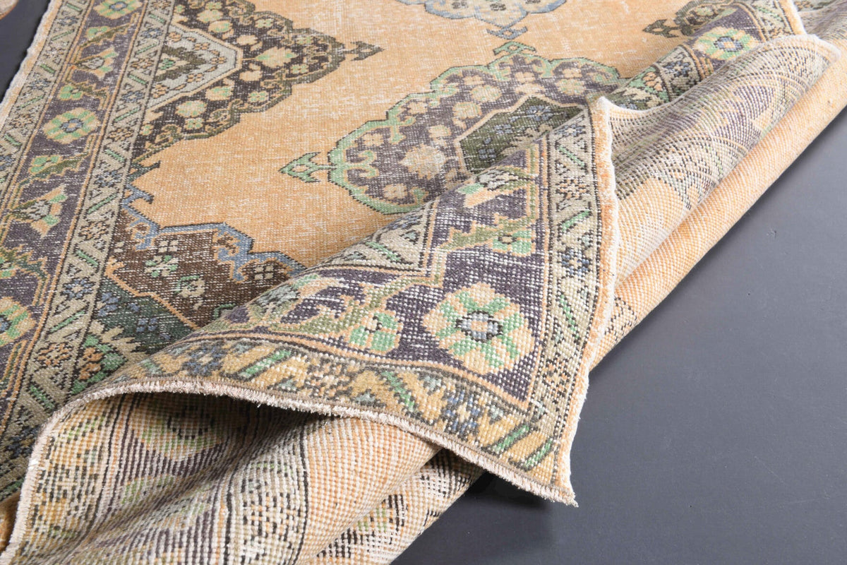 5x13 Handmade Vintage Wide Anatolian Runner Rug