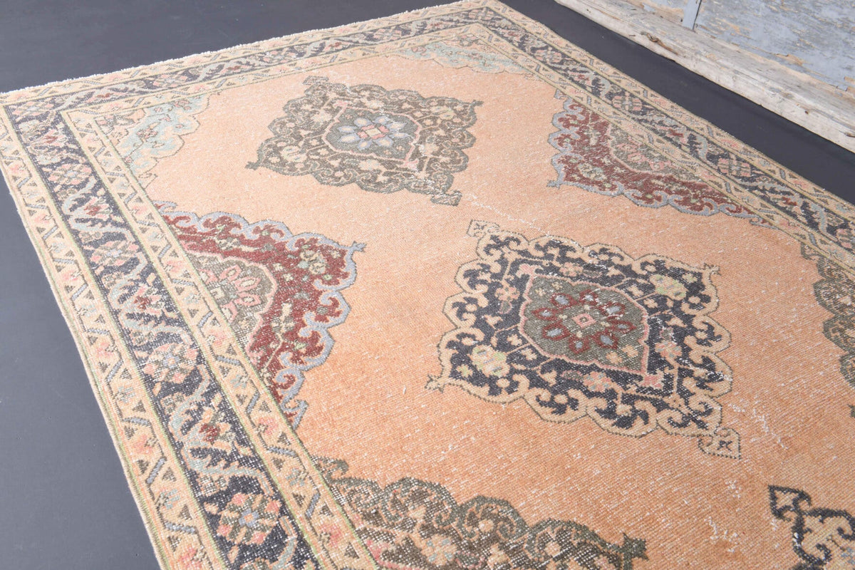 5x13 Wool Vintage Runner Rug