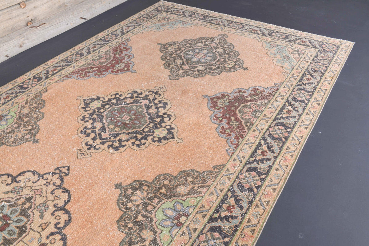 5x13 Wool Vintage Runner Rug