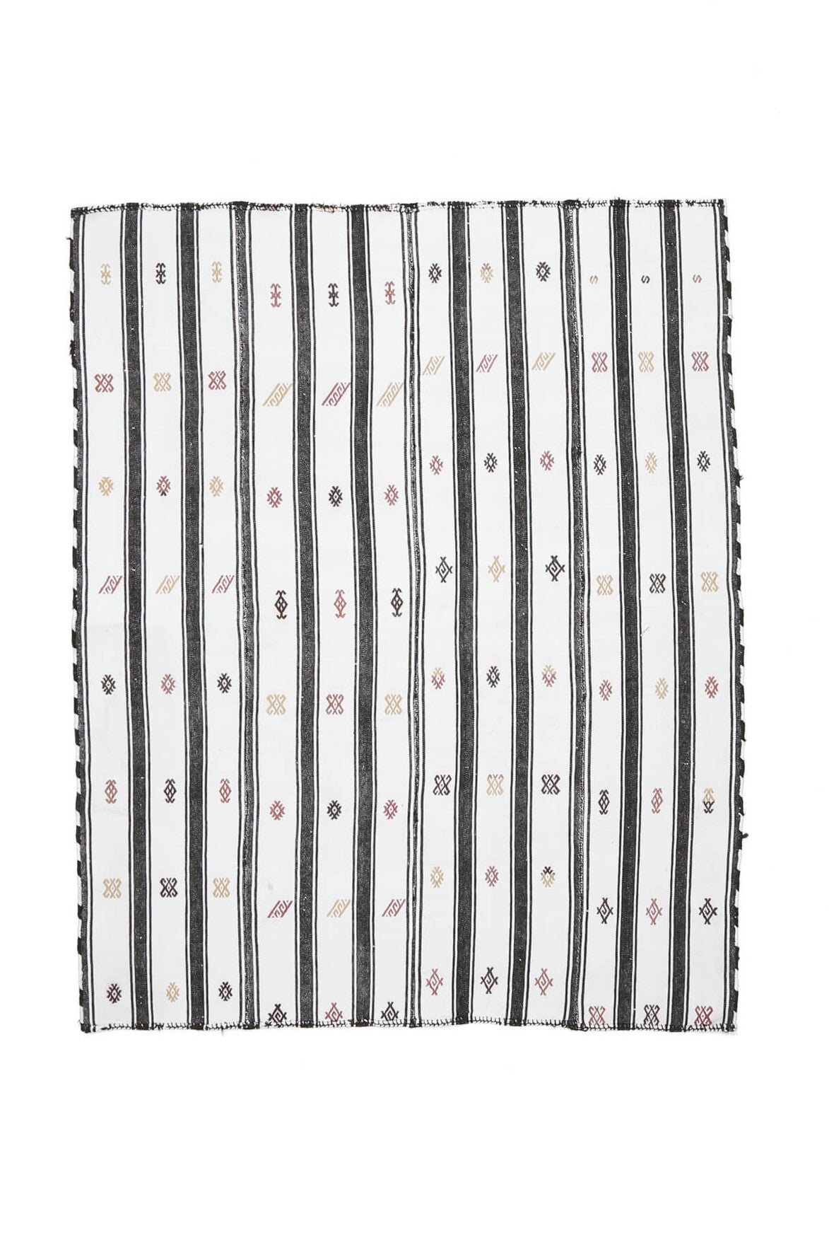 5x7 Handmade Vintage Area Rug