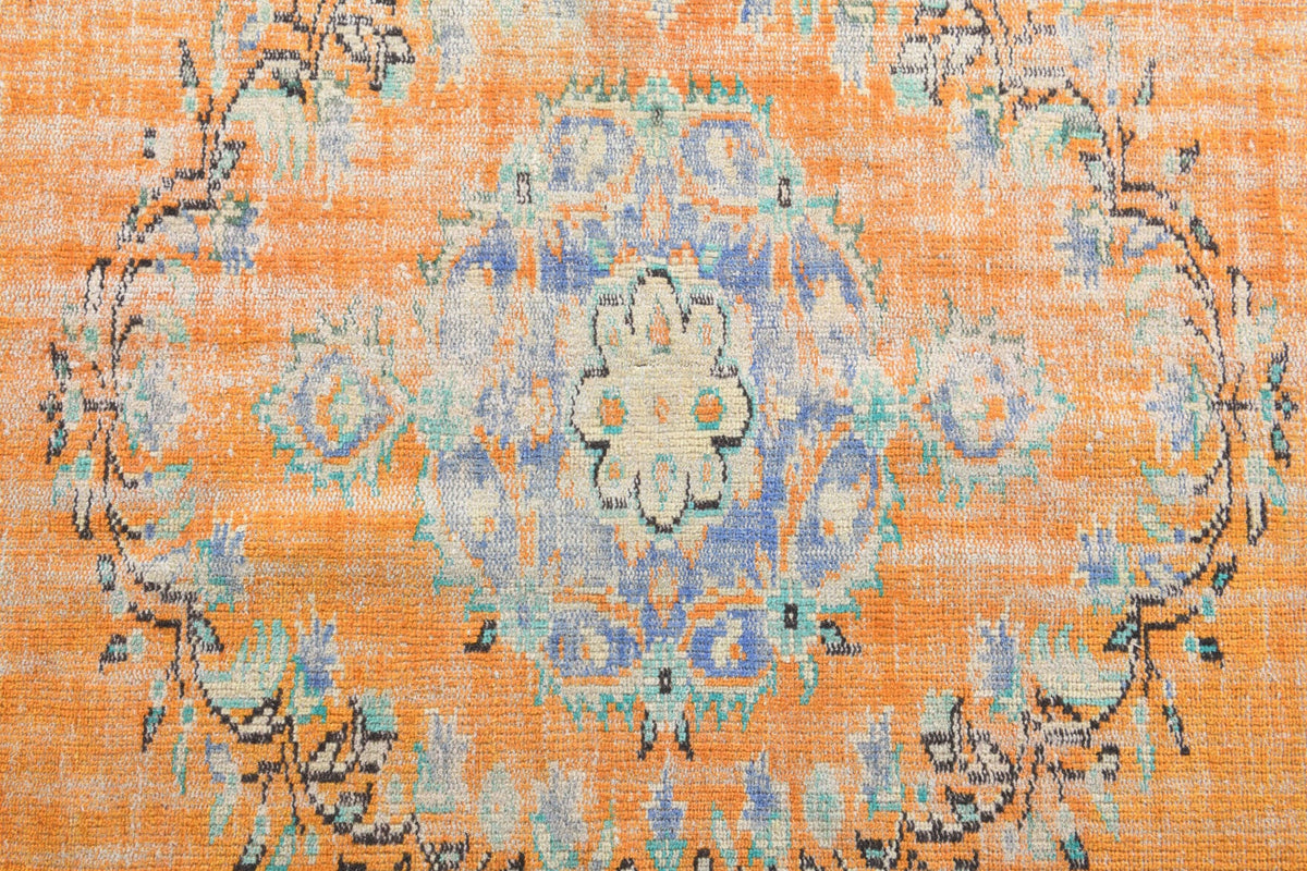 5x8 Handmade Vintage Area Anatolian Rug