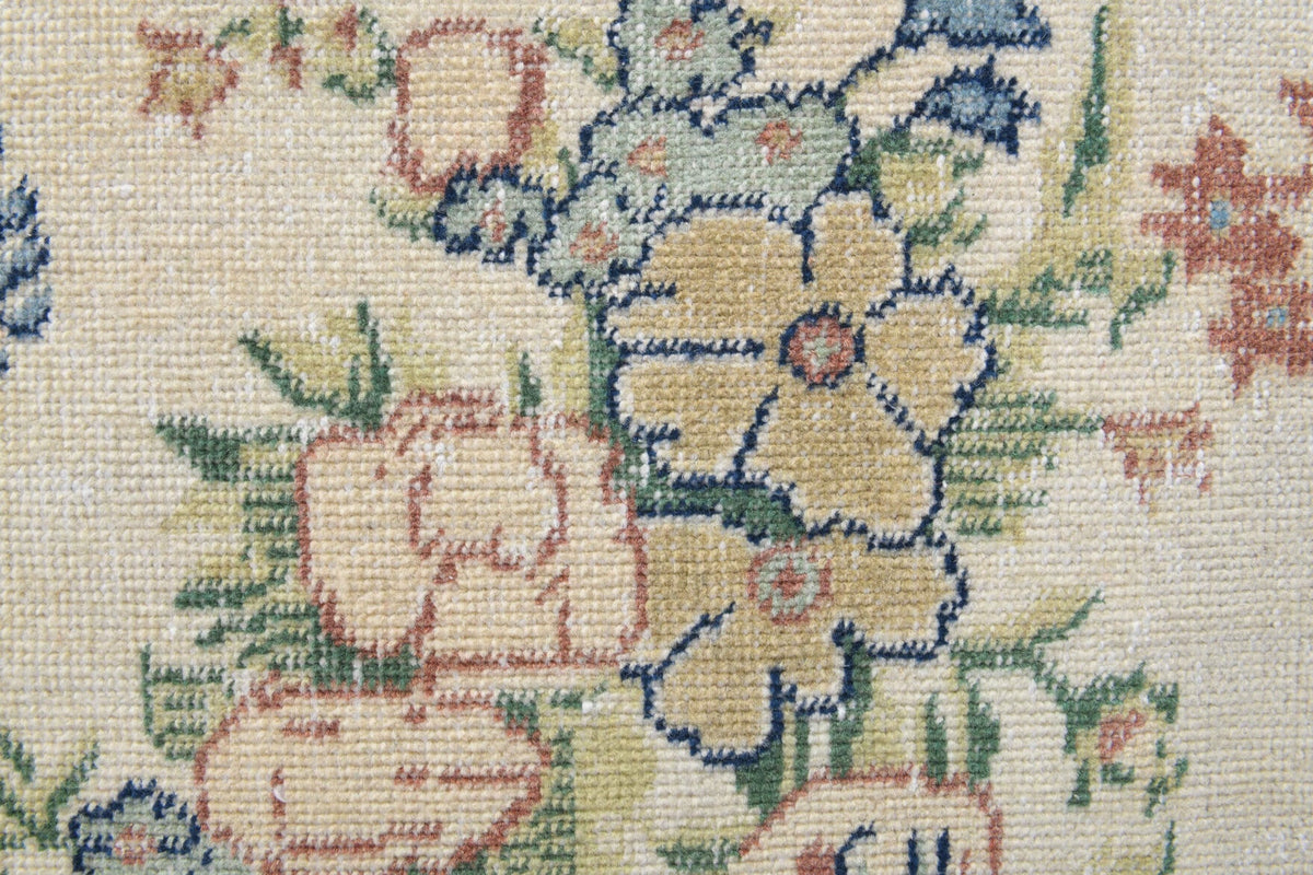 5x8 Handmade Vintage Hereke Area Rug