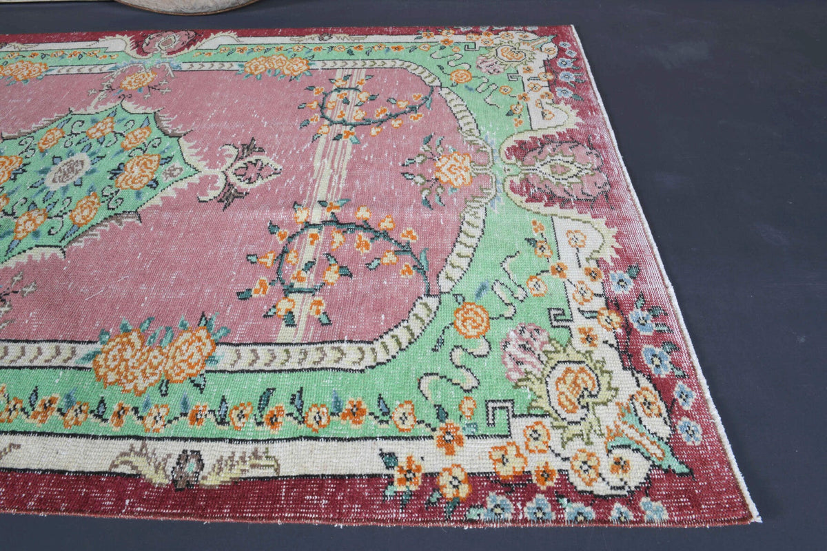 Shabby Chic Anatolian Vintage Rug
